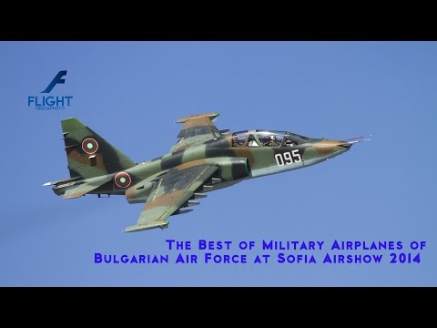 Airshow: Skilled Military Pilots Fly Russian Jet Airplanes in Sofia