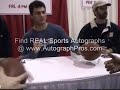 Visit http://www.autographpros.com to see these autographs and all your favorite celebrity autographs for sale. In person autographs with photos and video to prove it!