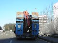 LKW Bagger Transport