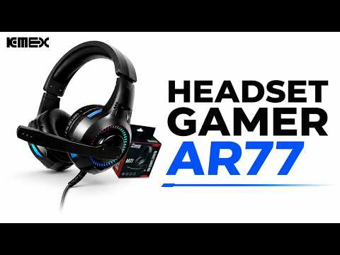 Vídeo de demonstração - Headset Gamer RGB | AR77