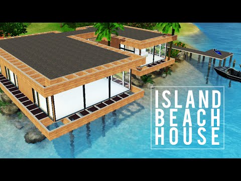 Beach - A lavish, contemporary beach house built for any affluent sims wanting to get away. — Twitter @deligracy Instagram @deligracy.