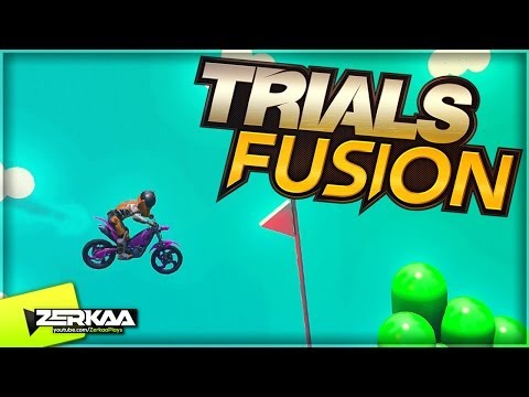Trials Fusion | Insane Mario Track, Baseball & Bowling