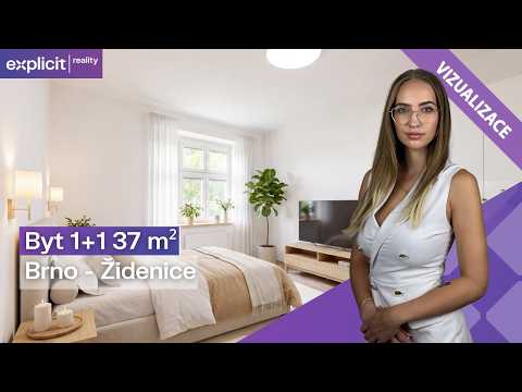 Video Prodej bytu 1+1 37 m², Brno - Židenice
