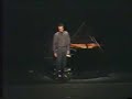 Playing Nostalgia and Asturias, Piano Recital, Tehran (2004)