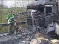 Unfall auf der A 1 bei Salmtal