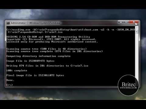 how to locate iso file on windows 7