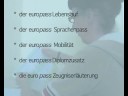 Der Europass Lebenslauf