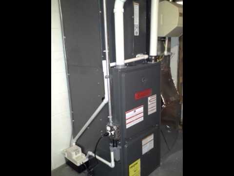 how to vent high efficiency furnace outside