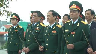 Viếng Nghĩa trang Liệt sỹ nhân kỉ niệm 73 năm ngày thành lập QĐND Việt Nam