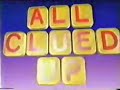 all clued up - opening credits - uk tv
