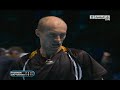 Nikolay Davydenko produced another upset in the ATP World Tour finals, beating world No1 Roger Federer in three sets 6-2, 4-6, 7-5. The Russian produced a superb performance to end Federer's season and move into the final of the event at London's O2 Arena. Seeded seventh, Davydenko now awaits the winner of the second semi-final between Robin Soderling, the eighth seed, and Juan Martin del Potro, the fifth seed.