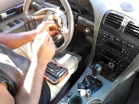 removing the steering wheel on a 2001 Lincoln LS