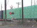 csx q439 long heavy freight