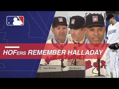 Video: Mariano Rivera, Mike Mussina, Edgar Martinez remember Roy Halladay
