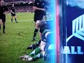 Stephen Jones kicks Brendon Leonard in Head