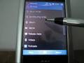 Pocket Player 3.5 for Windows Mobile: Touch Scrolling Demo