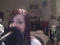 Sariya singing Rhianna \"Cry\"