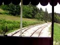 The 2nd part of the draisine-ride from the Station Tanecnik to the Station Beskyd