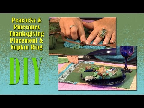 how to dye pine cones