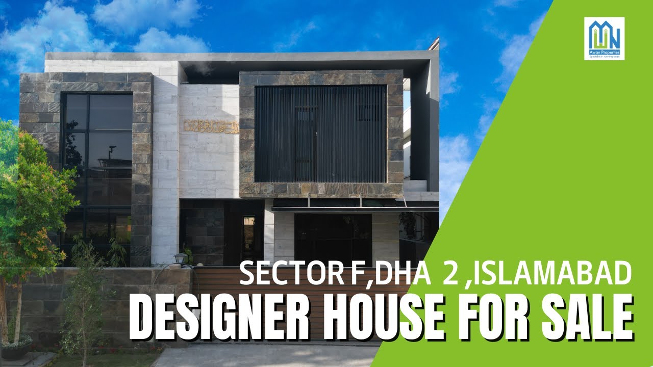 1 Kanal Brand New Designer House for sale in DHA Phase 2 Islamabad -Awan Properties