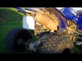 2008 Yamaha YFZ 450 De-Baffled Stock Exhaust