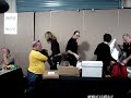 Priscilla Barnes and Joyce DeWitt setting up FX SHOW 2006
