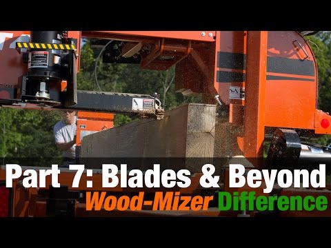 The Wood-Mizer Difference - Part 8: Wood-Mizer Blades & Everything Else The most crucial component of a sawmill is the blade. Wood-Mizer is the only portable sawmill manufacturer to produce their own blades, because the best sawmills in the industry should be coupled with the best thin-kerf blades. When it comes to Wood-Mizer Blades you can expect quality, accuracy and a longer life.