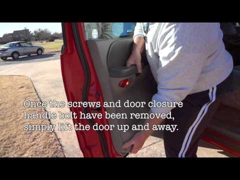 how to remove door panel au falcon