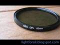 Field Test, Part 2: OEC (brand) Circular Polarizing Filter