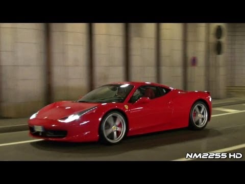 Ferrari 458 Italia Tunnel Runs, Accelerations and More!