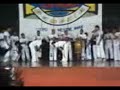 Prof° Índio do grupo Raízes de Angola jogando.