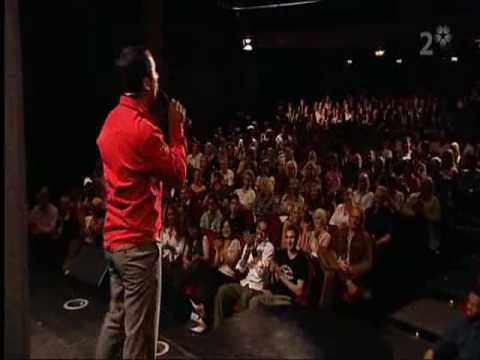 Özz Nüjen stand-up act from the tv-show Stockholm Live s01e01