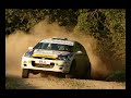 geoff jones and rhydian welson finish third overall on the plains rally 2008 in a ford focus world rally car lent to them by john lloyd.