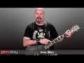 guitar lesson   iron man by black sabbath