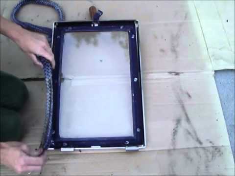 how to fit stove rope