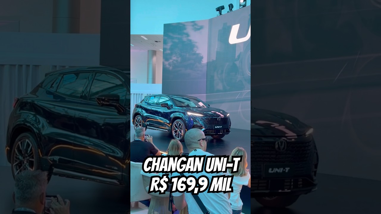 CHANGAN UNI-T com motor 1.5 turboflex de 180cv e 29kgfm e pacote completo por esse preço.
