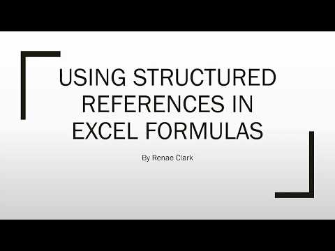 video-linktoworks-Using Structured References in Excel Formulas