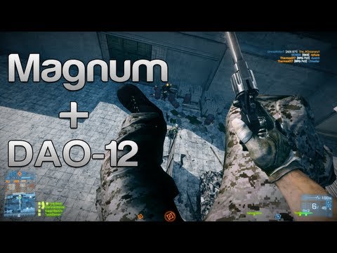 dao12 - Pre-patch footage. I thought it would be amusing to kill people with the DAO-12 with a flashlight and 6x scope attached. The gun looks awesome when viewing a...