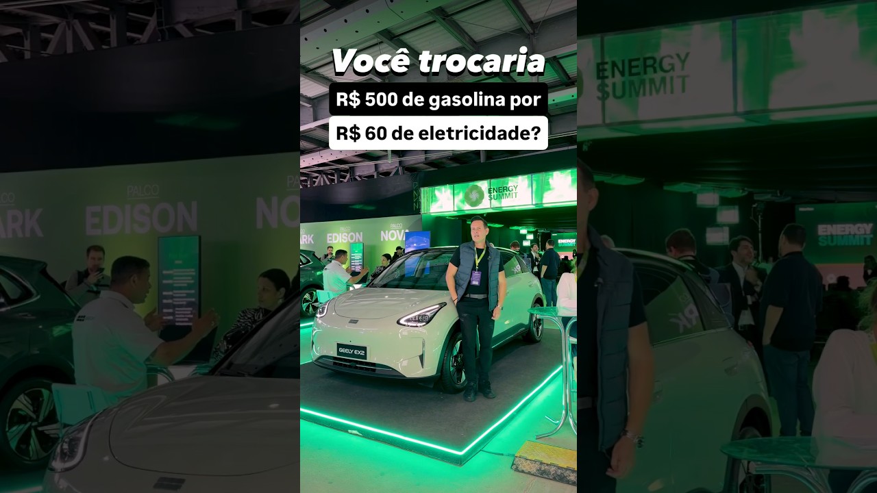 Você trocaria R$ 500 de gasolina por R$ 60 de eletricidade?
