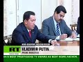Putin meets Chavez Putin meets Chavez