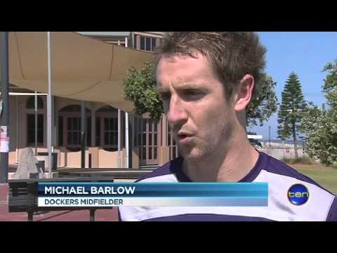The Dockers arrive to take on the Crows – Ten News Report