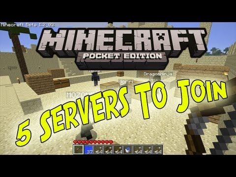 how to join a minecraft pocket edition game