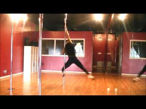 Shelly Pole dancing to ciara speechless