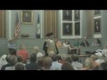 Revolutionary George Washington at Patrick Henry's Hanover Court House to arouse Richmond Patriots
