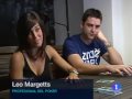 Leo Margets en los Informativos de Televisi�n Espa�ola