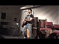 Couple of covers solo at Poklington Theatre (Becoming One = My own track))