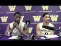 Darnell Gant and Abdul Gaddy postgame Arizona State Feb. 16