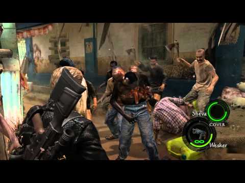 Resident Evil 5 PC - Town Majini's Ultimate Transformation