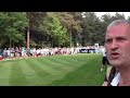 Ernie Els Drive on the 12th BMW PGA Championship Wentworth 2012