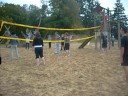Volleybal wedstrijd 1A kamp